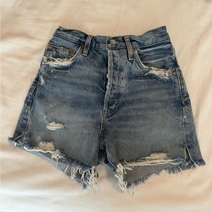 Agolde DEE Denim Shorts Sz 24